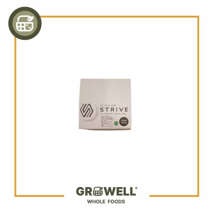 

Strive Bite Size Energy Bar 20Gr 1 Box
