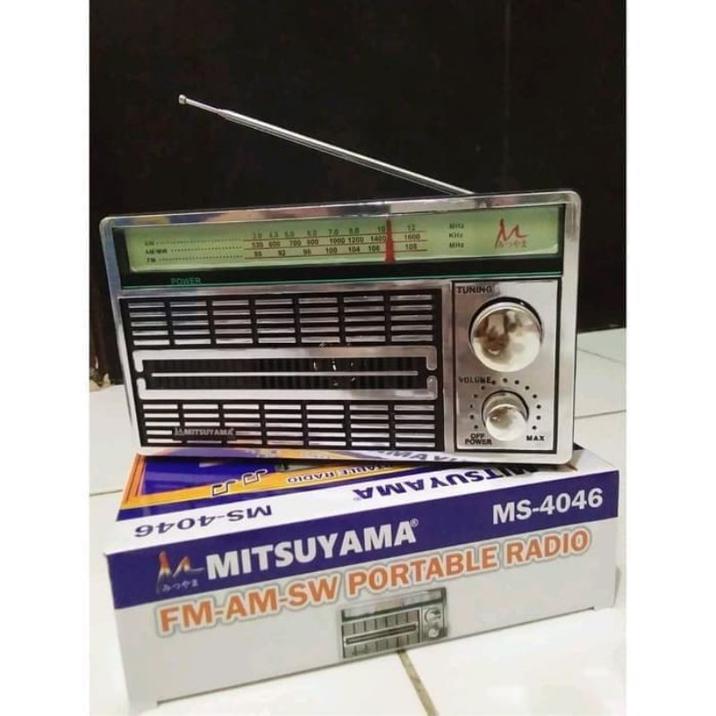 Radio International F-1211 Model Jadul Big Sound Radio Portable AM FM