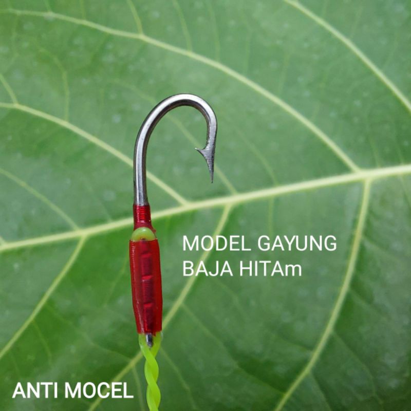 Kail Pancing Urek Belut Baja Putih model gayung