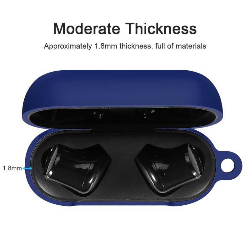 Btsg Untuk Case Untuk Razer-Hammerhead True Wireless X Earphone Bluetooth-Kompatibel Headset Silikon Tahan Benturan