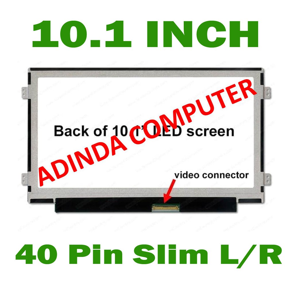 LED LCD Laptop Notebook 10 Inch 10.1 Inch Slim Tipis