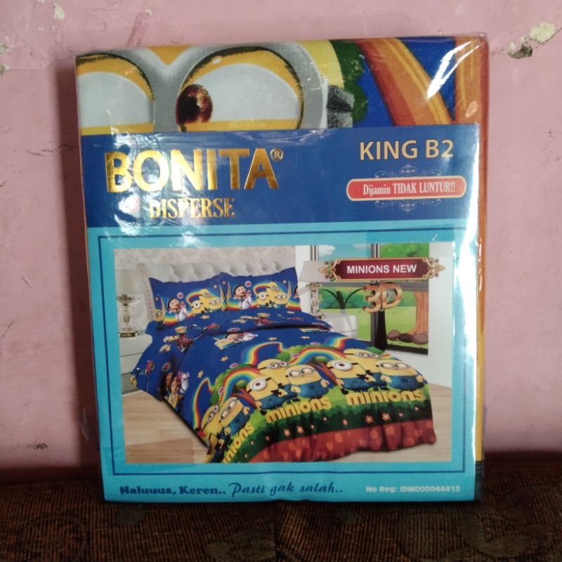 sprei bonita no 1 bantal 2