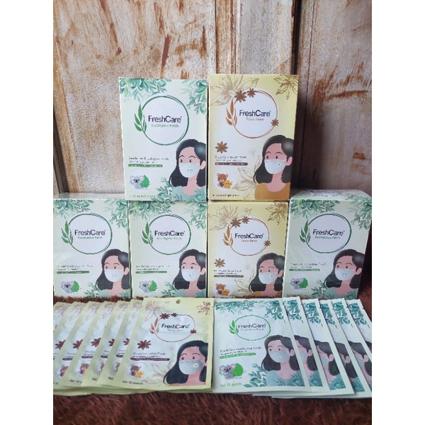 FRESH CARE Eucalyptus Patch Isi 12 Patch/ FreshCare Telon Patch isi 12 Patch Stiker Masker