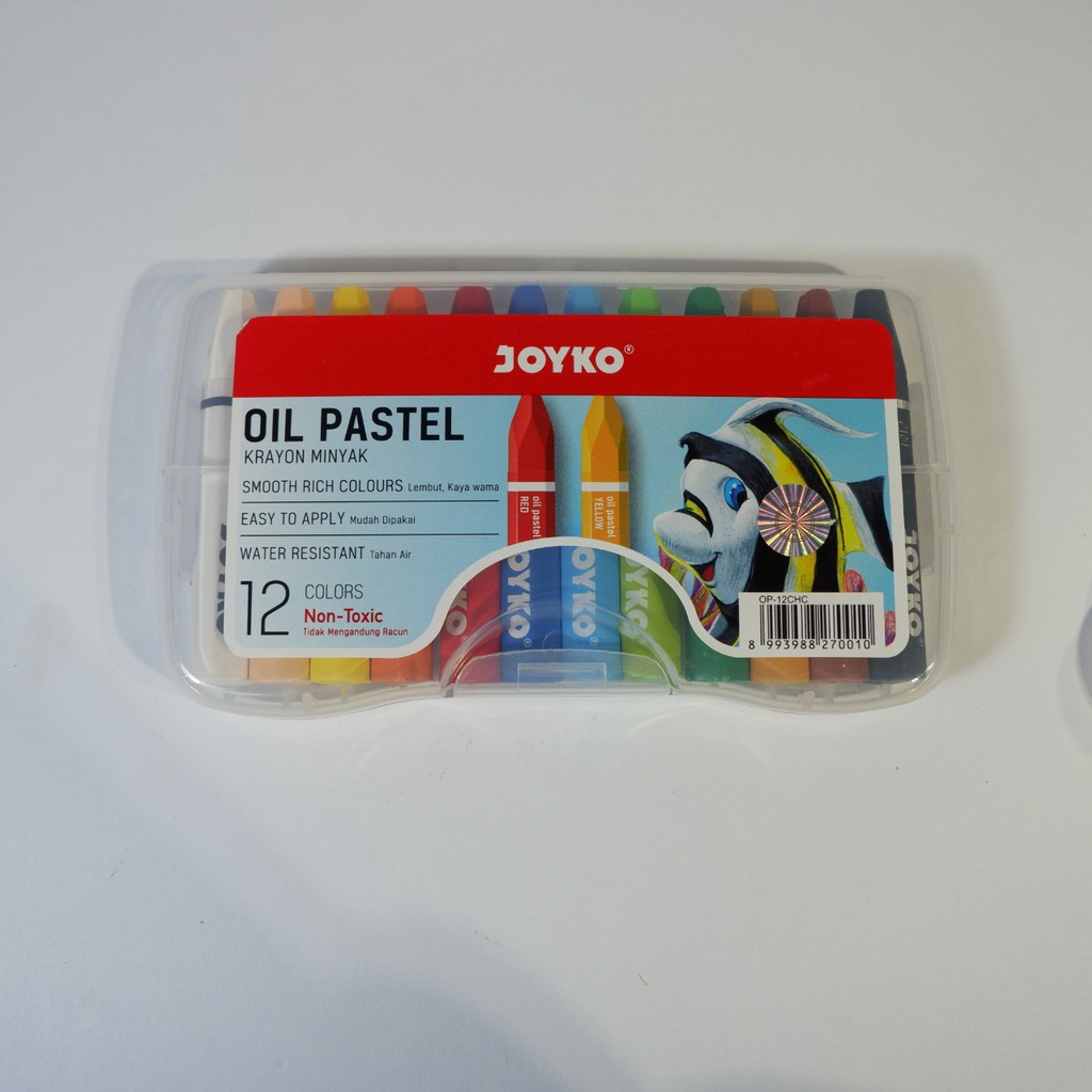 

OIL PASTELS / KRAYON / CRAYON TITI JOYKO 12 WARNA CHC ORIGINAL | ALHAZEN_BS