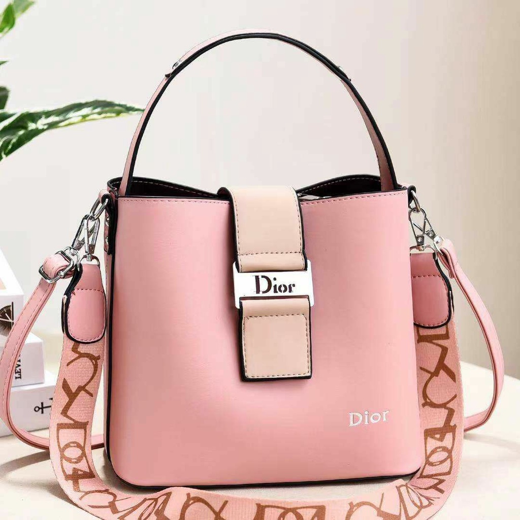 Ols8807-3 Tas  Bucket Dior Wanita Import Model Korea Terbaru Elegant Kekinian Original