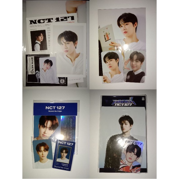 pc jungwoo set - sg21 photopack id deco holo punch