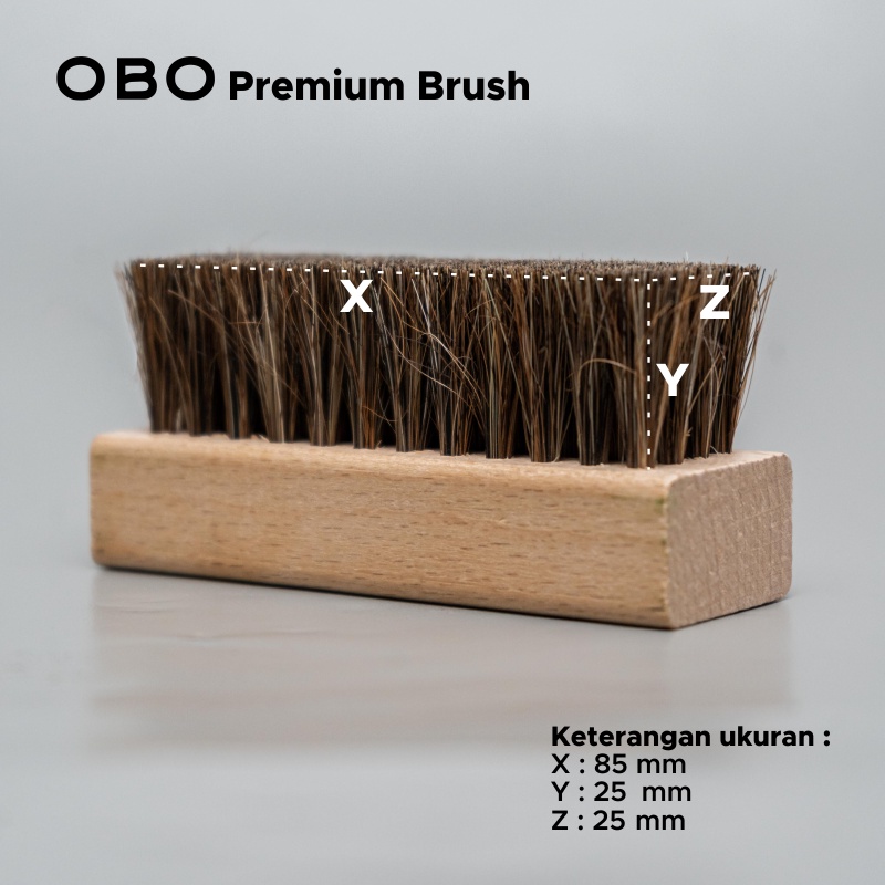 Sikat Sepatu Kualitas Import sikat Standard, Premium, Soft brush - OBO