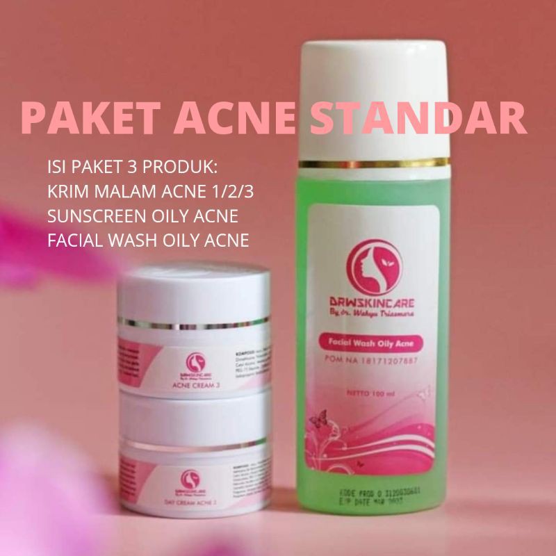 Bisa COD Paket Cream Acne DRW Skincare
