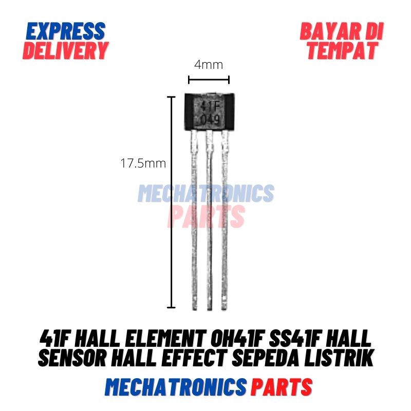 41F Hall element OH41F SS41F Hall sensor Hall Effect Sepeda listrik