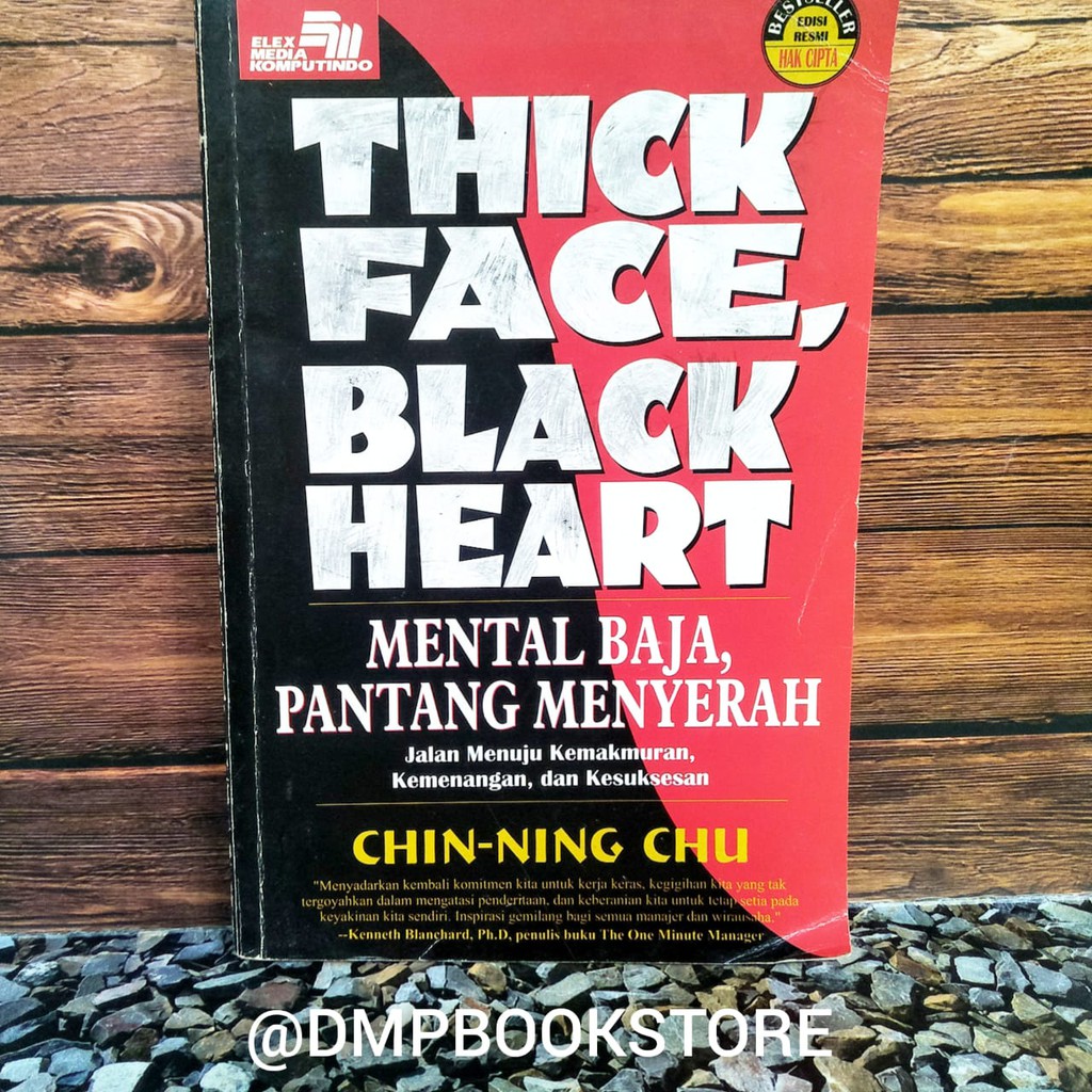 Thick Face Black Heart Original Bahasa Indonesia Chin Ning Chu