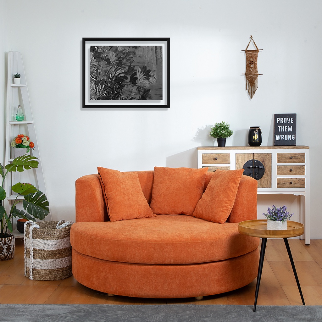 Sofa Santai RUNDEN , Bulat Nyaman Round Sofa