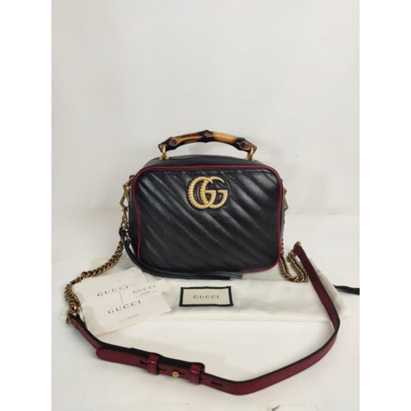 Gucci MarmontTopHandleBamboo