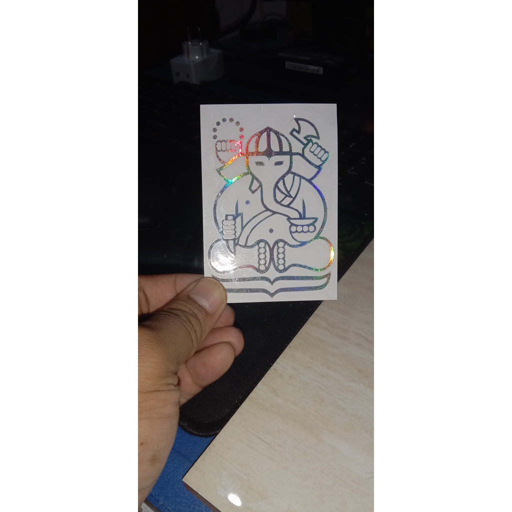 

ITB stiker Hologram Cutting