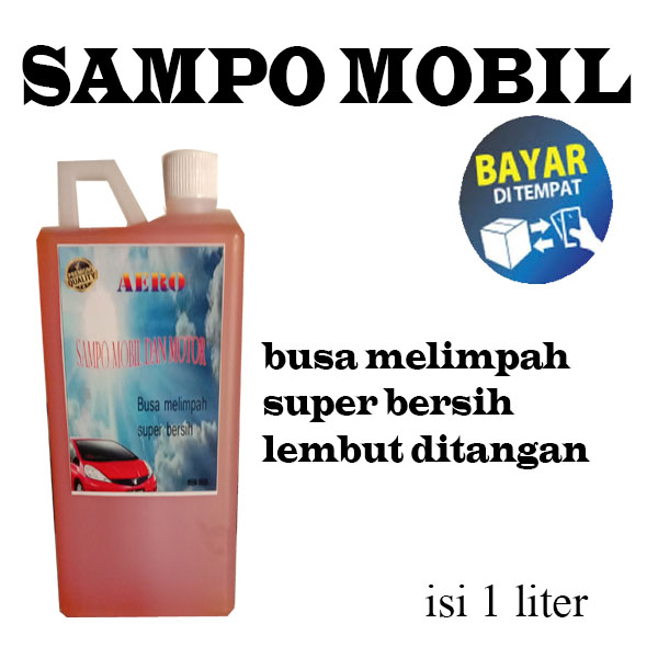 shampoo mobil dan motor kualitas premium isi 1 liter