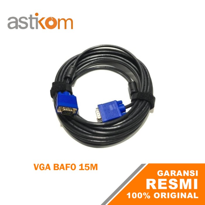 BAFO Kabel VGA 15M 15 Meter Gold Plated VGA Cable Bafo