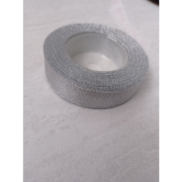 

PITA METALIK SILVER ABU-ABU 3/4"/2 CM