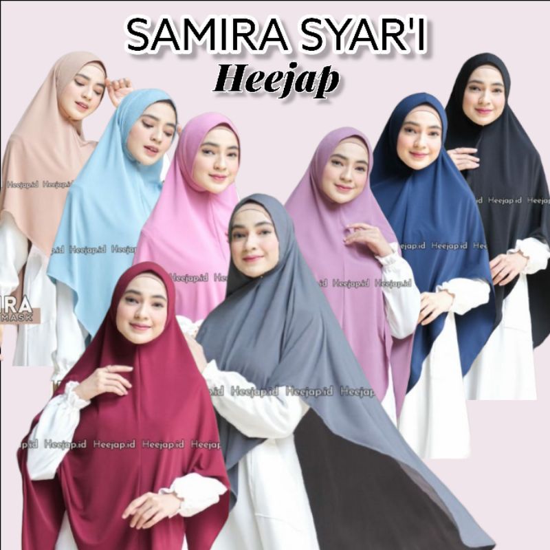 HIJAB SYARI SAMIRA BY HEEJAP ID