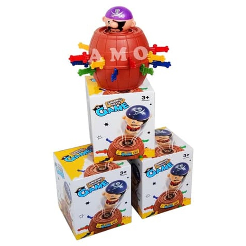 Mainan Jumping Pirate Barrel Lucky Game Yf555