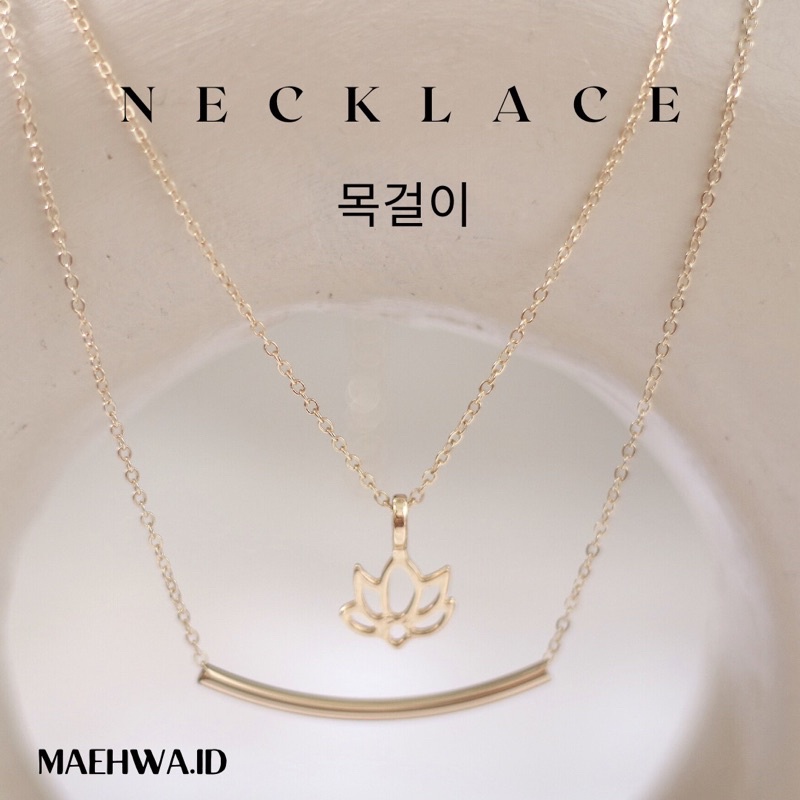 Fire Necklace/ Korean necklaces/ Kalung Korea/ Kalung Etnik/ Aksesoris