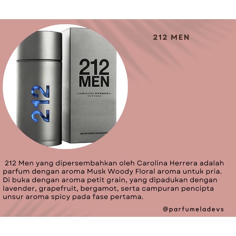 Parfume Inspired 212 Men