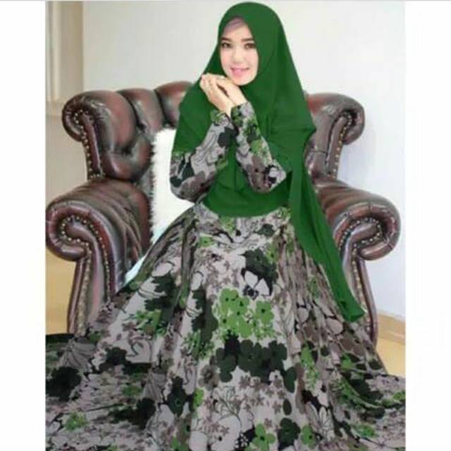 COD(Bisa bayar ditempat)Gamis monalisa
