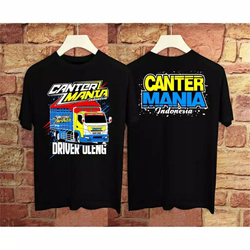 Fourfashion Kaos Pria / Kaos Distro Truck CANTER MANIA FN008