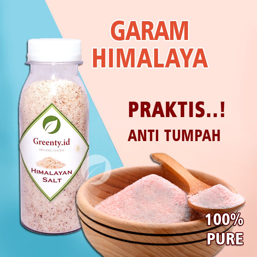 100 Murni Garam Himalaya 125 Gram Himalayan K Salt Garam 125gr Diet Ketogenic Diet Detox Indonesia