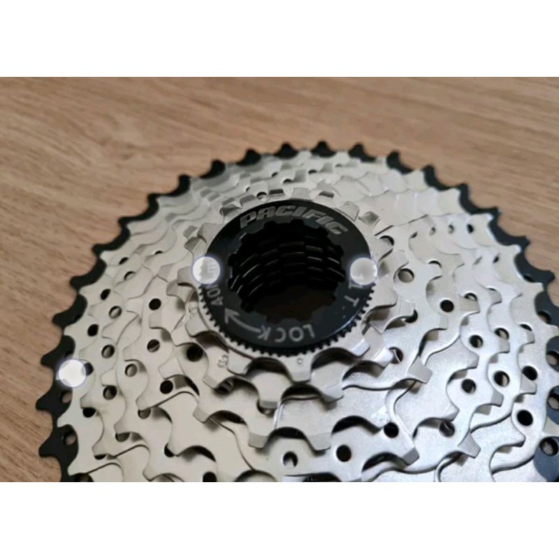 Sprocket Pacific 8 speed 11T-36T seloop. Gear 8sp sp 11 t 36 t cassete sprockets gear sepeda