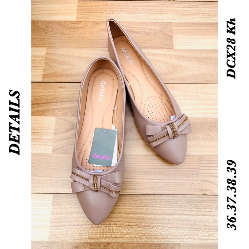 Details Sepatu Pita Cantik