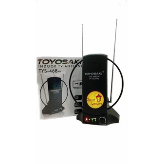 TERBARU TOYOSAKI TYS 468 Antena Indoor Pakai Booster Kualitas Top