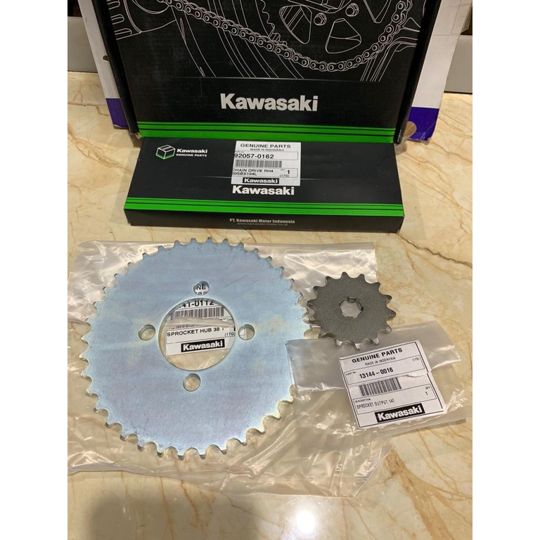 RANTAI GEAR GIR SET EDGE  KAWASAKI