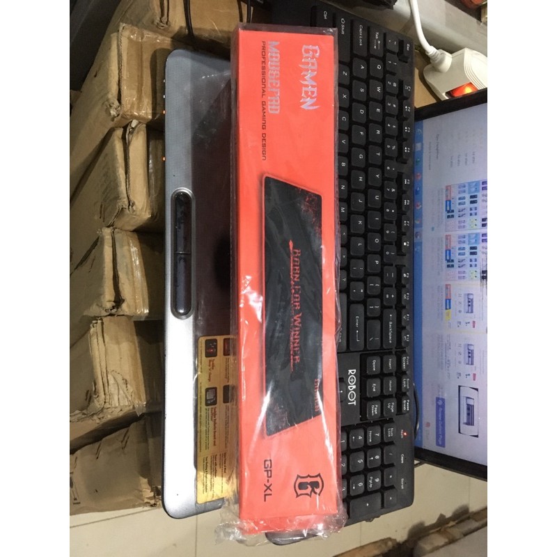 gamen robot GP-XL GP XL mousepad gamepad besar large anti slip with soft surface gpl