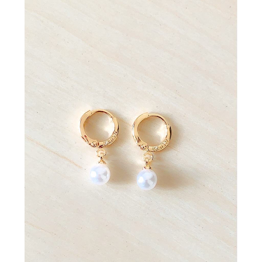 Anting Wanita Model Mutiara Gold Xuping