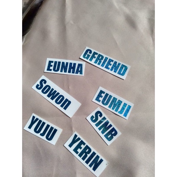 

Stiker hologram GFIREND KPOP MURAH