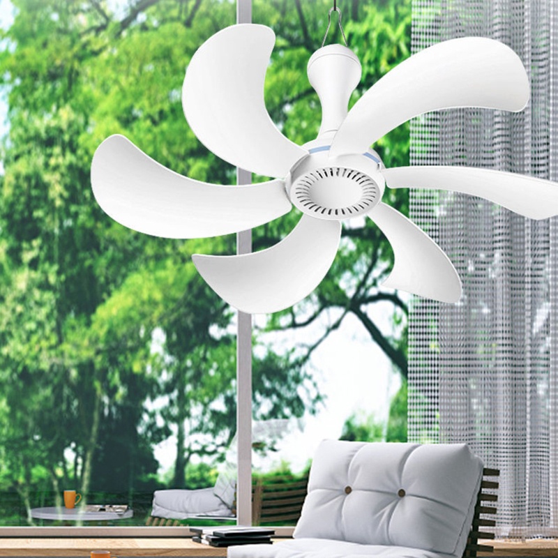 Vivi Ceiling Fan 220v 20W Kipas Angin Listrik Mini Hemat Energi Putih Diameter 43cm/17in