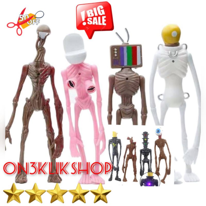 Figure siren head monsters sirenhead murah