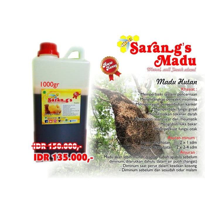 

Madu Alami Asli MADU HUTAN Sumatera