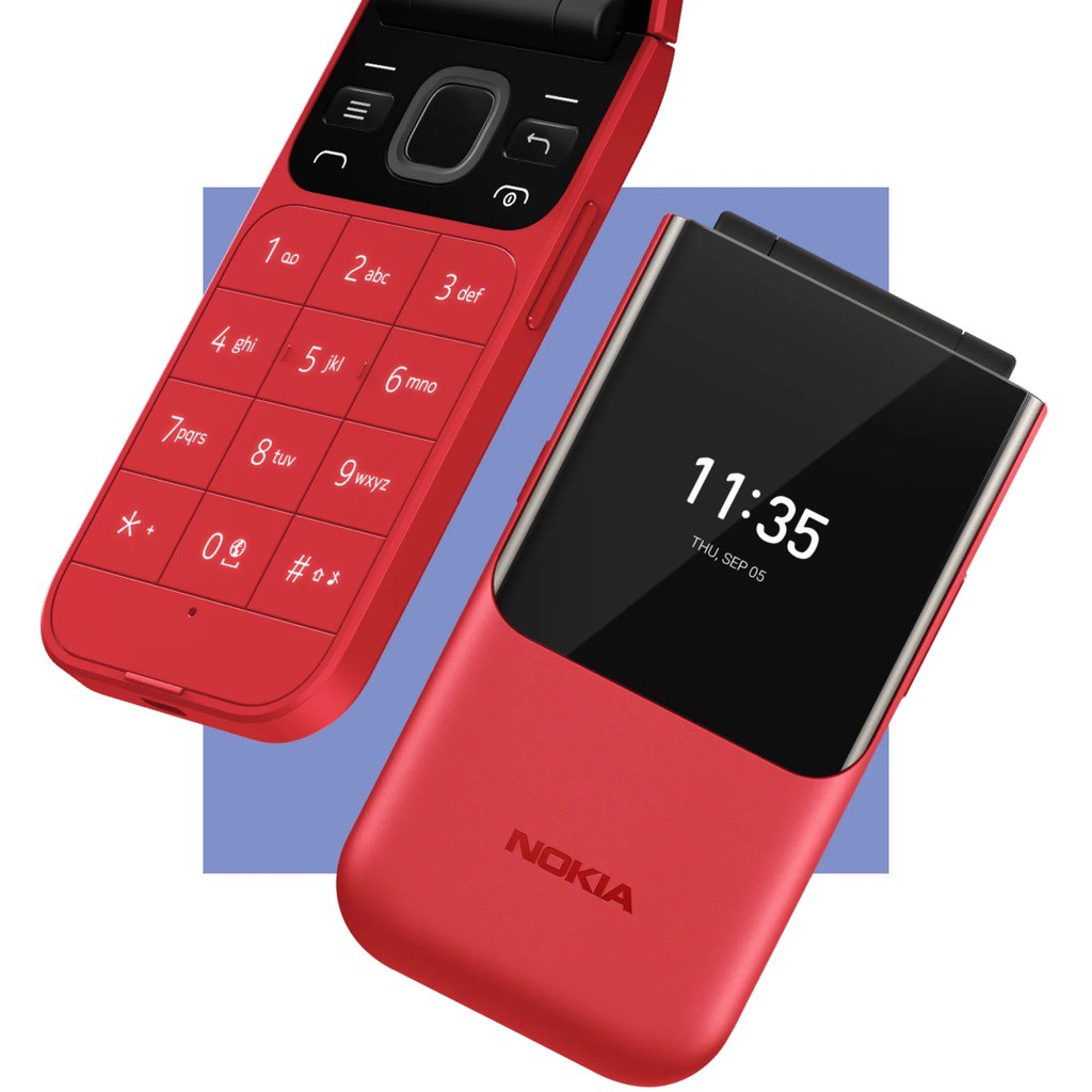 CUPID NOKIA 2720 FLIP DUAL SIM GARANSI HP JADUL NOKIA JADUL LIPAT-1