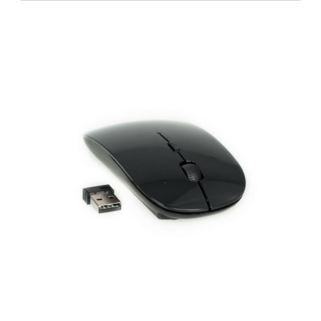 mouse wireless bluetooth tanpa kabel super slim design 4d 1600dpi office Model pc laptop komputer