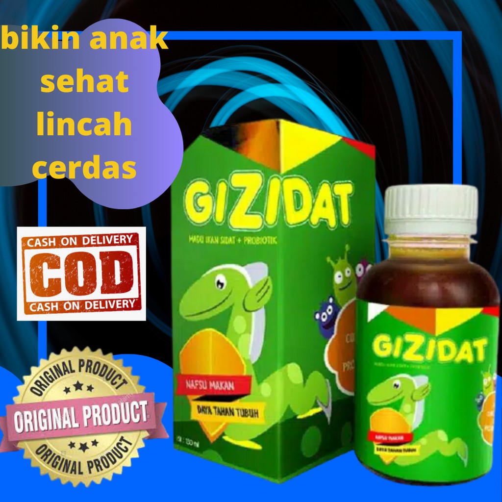 gizidat/gizidat asli original/madu gizidat/madu gizidat /GIZIDAT Vitamin Penambah Nafsu Makan