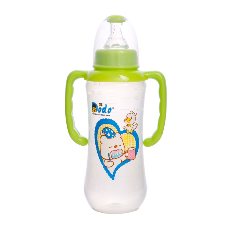 Dodo Botol PP Streamline Handle Hijau 150ml