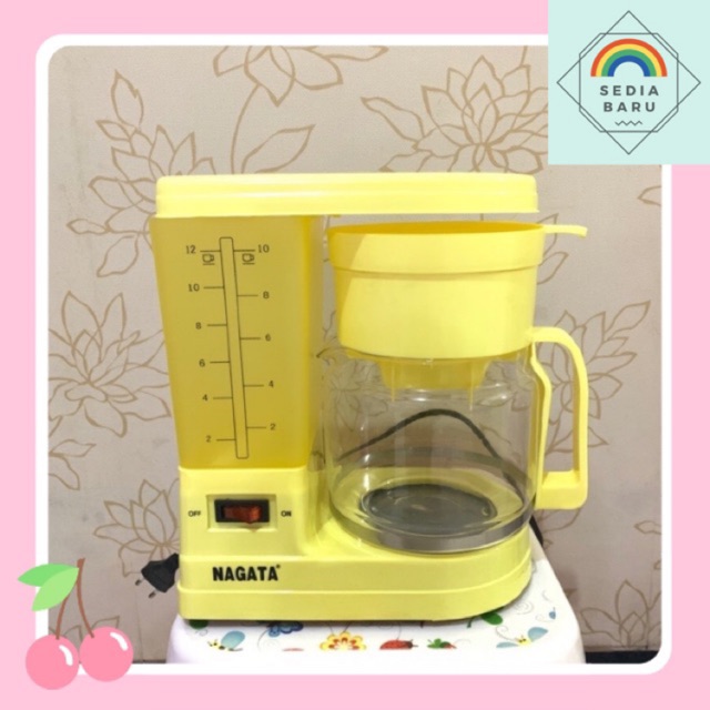 Coffee Maker Nagata Alat Pembuat Kopi Mesin Kopi CM-602 Black Decker Nescafe
