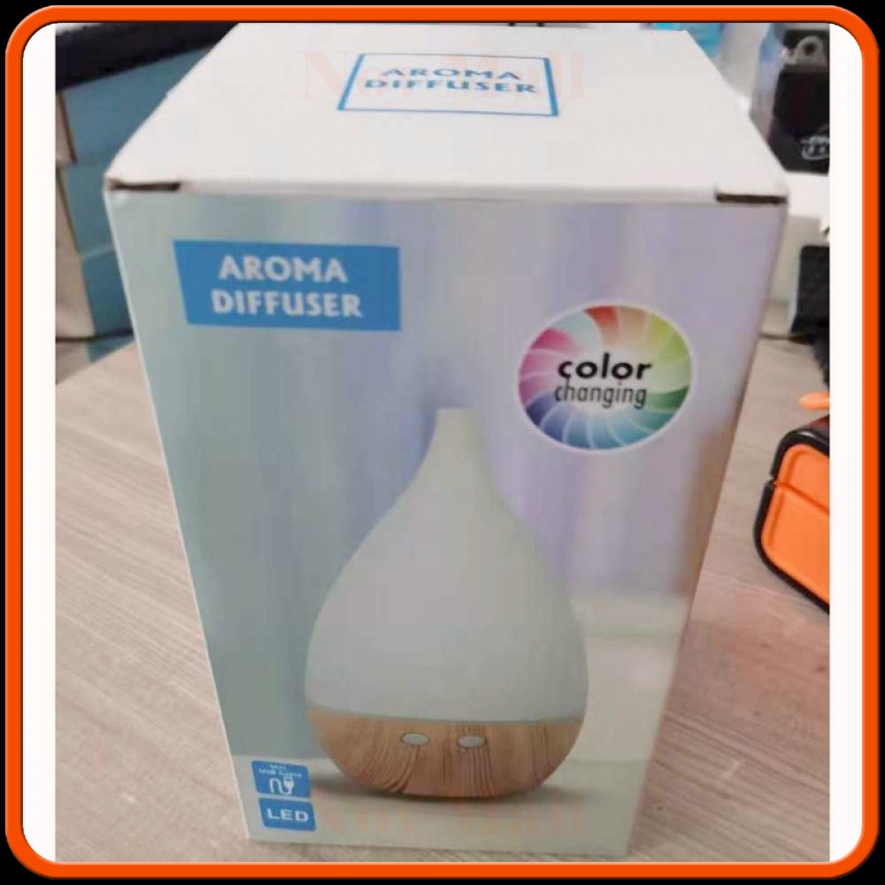 Air Humidifier Aromatherapy Wood 150ml with LED RGB AM885