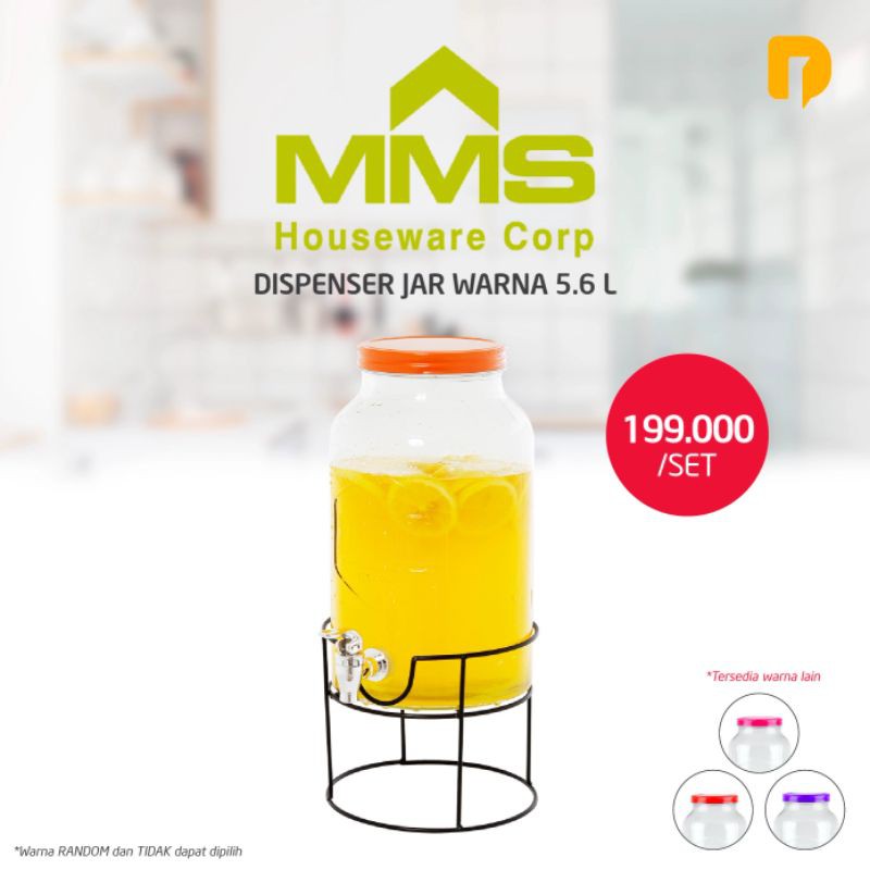 DUSDUSAN Dispenser Jar Warna 5.600 ML