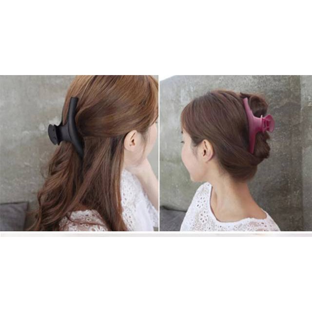 Jepit rambut salon polos kotak isi 12 pcs.