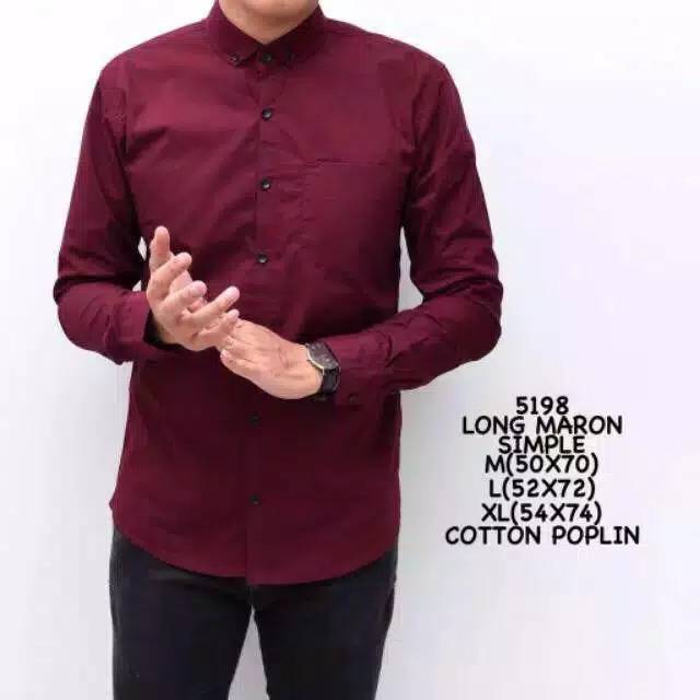 NF ORIGINAL KEMEJA POLOS DISTRO PRIA LENGAN PENDEK