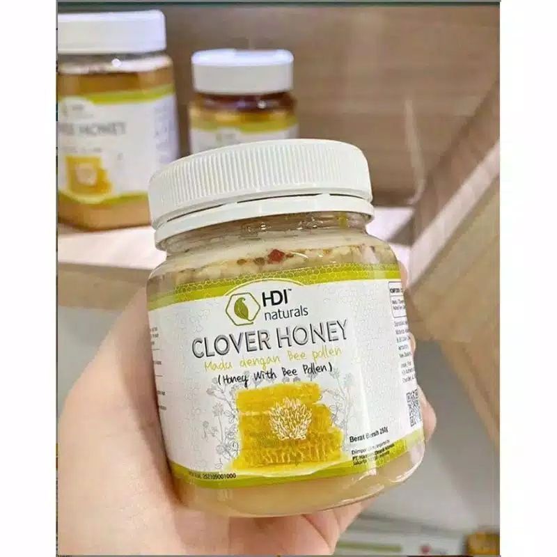 Clover Honey 250gr Hdi / Madu 250 gr Hdi Original