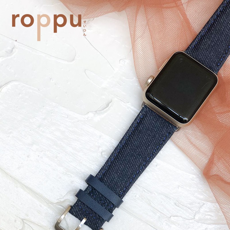 Roppu Apple Watch Strap Denim Edition