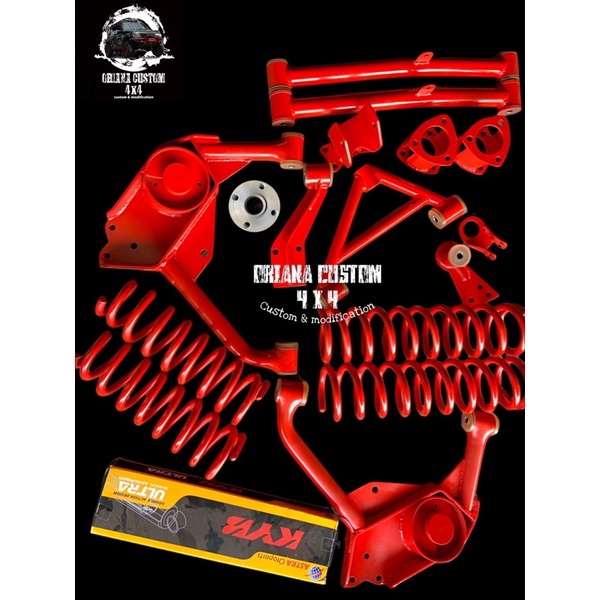 lift kit/ kaki-kaki upgrade vitara full set Vitara Escudo & sidekick