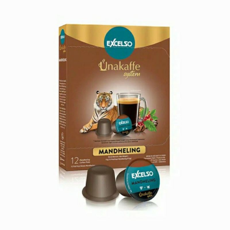 

EXCELSO Unakaffe Mandheling Kopi Capsule (12 pods) Kapsul